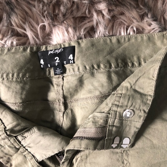 Lord and Taylor green cargo pants - Picture 4 of 4
